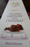 Truffes fantaisie 70% chocolat