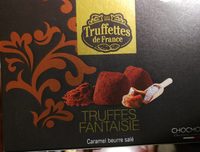 Truffes fantaisie caramel beurre salé