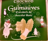 Guimauves enrobées de Chocolat Blanc