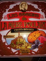 Les Cookies de la Mère Poulard Fruits Rouges