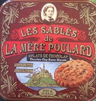 Les sablés de la mére poulard - eclats de chocolat