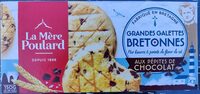 Grande Galettes Bretonnes aux pépites de chocolat