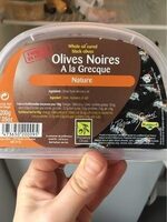 Olives noires a la grecqud