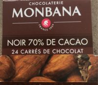 Chocolat noir 70%