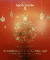 Chocolats fins au praliné
