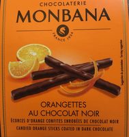 Orangettes au chocolat noir