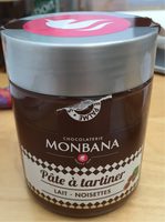 Pâte à tartiner MONBANA