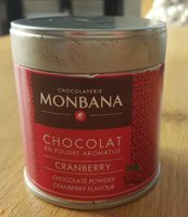 Chocolat aromatisé Crambery