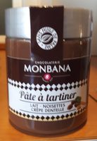 Pâte à Tartiner Lait Noisettes Crêpes Dentelles