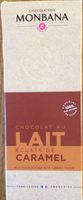 Chocolat au lait éclats de caramel