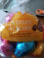 Les oeufs à cacher (chocolat au lait)