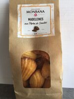 Madeleines aux pépites de chocolat