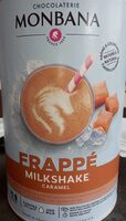 Frappé milkshake caramel
