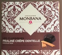 Les Classiques Praliné Crêpe dentelle - Chocolat Noir