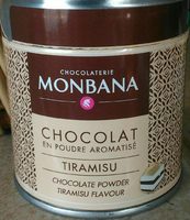 Chocolat en poudre aromatisé TIRAMISU