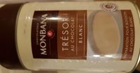 Trésor au chocolat blanc en poudre