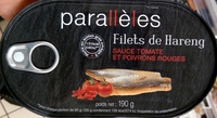Filets de Hareng sauce tomate et poivrons rouges