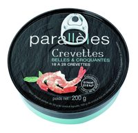 Crevettes belles & croquantes