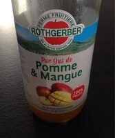 Jus de pomme et mangue