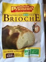 Préparation pour brioche