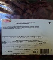 Emincé De Gésiers De Canard Maigre Confits
