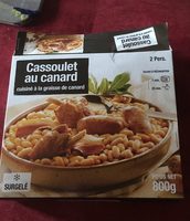 Cassoulet au canard surgelé