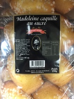 Madeleines coquille au sucré