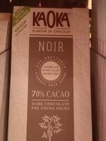 Chocolat noir 70%