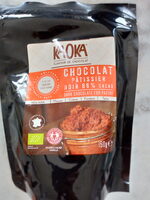Chocolat pâtissier noir 66% cacao