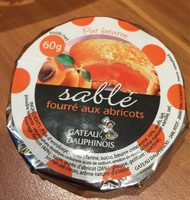 Sablé fourré aux abricots