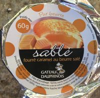 Sablé fourré caramel au beurre salé