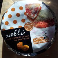 Sablé fourré crème de caramel au beurre salé