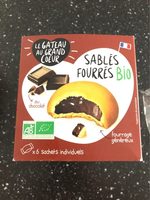 Sablés fourrés bio