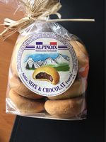 Sablé noix et chocolat fourrés