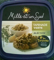 Tapenade verte ail & thym