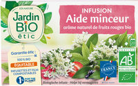 Infusion Aide minceur saveur fruits rouges Jardin Bio