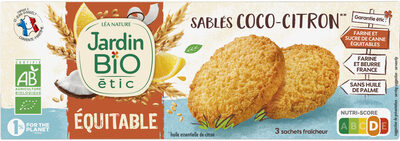 Sables Noix De Coco Et Citron