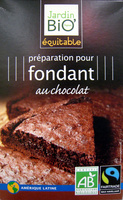 Préparation pour fondant au chocolat Jardin Bio