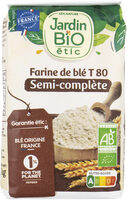 Farine semi complète T 80