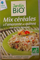 Mix Céréales à l'amarante et quinoa aux petits légumes Jardin BiO'