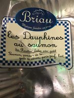 Les pommes dauphines au saumon