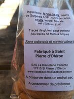 Les sablés d'Oléron