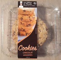 Cookies chocolat amandes