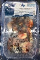 Pinces de tourteaux cuites du pacifique 14/25