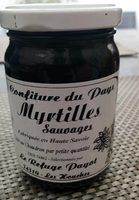 Confiture du Pays Myrtilles Sauvages
