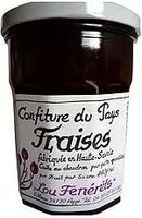 Confiture de pays de fraises LOU FENERET