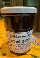Confiture de pays de cerises noires LOU FENERET
