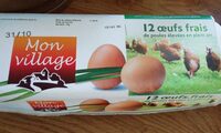 12 œufs frais de poules élevées en plein air