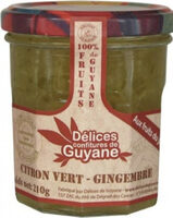 Marmelade de Citron vert - Gingembre