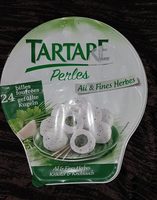 Tartare Perles ail & fines herbes